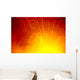 Red/Orange Lava Entering Ocean Exploding In Air C1636 Wall Mural