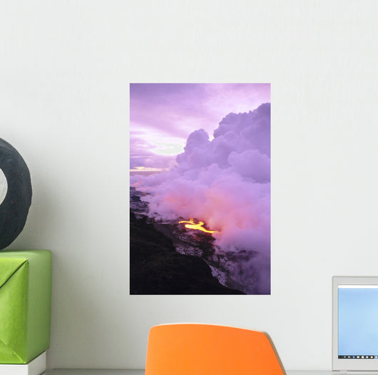 Purple Smoke Billows C1632 Wall Mural