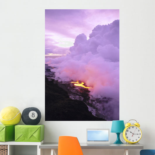 Purple Smoke Billows C1632 Wall Mural