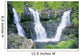Three Waterfalls Feeds Into One Pool Wall Mural