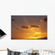 Golden Sunset And Rays C1726 Wall Mural