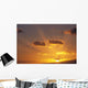 Golden Sunset And Rays C1726 Wall Mural
