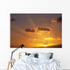 Golden Sunset And Rays C1726 Wall Mural