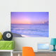 Lavender Sky With Hues Of Pink And Yellow, Shoreline Wall Mural