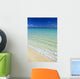 Shoreline Water Breaking Onto Shore Wall Mural