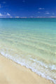 Shoreline Water Breaking Onto Shore Wall Mural