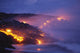 Smoke Orange Glow C1623 Wall Mural