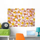 Close-Up Of A Bed Of Light Pink Plumeria Flowers Wall Mural