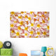 Close-Up Of A Bed Of Light Pink Plumeria Flowers Wall Mural