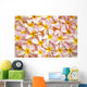 Close-Up Of A Bed Of Light Pink Plumeria Flowers Wall Mural