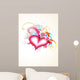 Heart Vector Art Wall Decal