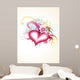 Heart Vector Art Wall Decal