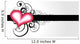 Heart Vector Art Wall Mural
