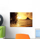 Golden Light Shimmering On Ocean C1559 Wall Mural