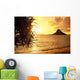 Golden Light Shimmering On Ocean C1559 Wall Mural