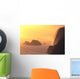 Hazy Orange C1611 Wall Mural