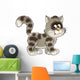 Grey Kitten Wall Decal