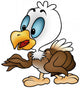 Little Bald Eagle Colored