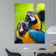 Beautiful Colorful Parrot Wall Mural