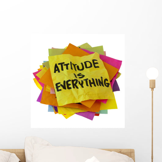 attitude is everything Wall Decal