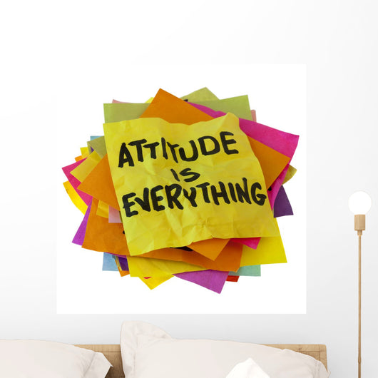 attitude is everything Wall Decal
