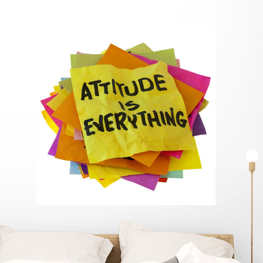 attitude is everything Wall Decal