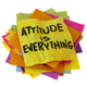 attitude is everything Wall Decal