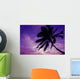 Palm Tree Silhouetted D1554 Wall Mural