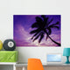 Palm Tree Silhouetted D1554 Wall Mural