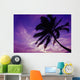 Palm Tree Silhouetted D1554 Wall Mural