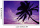 Palm Tree Silhouetted D1554 Wall Mural