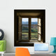 Landscape Trough Window Wall Mural