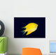 Fiji, Golden Damselfish Swimming Upward Wall Mural