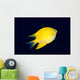 Fiji, Golden Damselfish Swimming Upward Wall Mural
