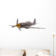 Airplane Model Isolated Wall Decal