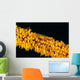 Indonesia, Goby On Wire Coral, Black Background, Wall Mural