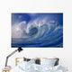 Powerful Winter Surf, Wave Crashing, Curling Close-Up Wall Mural