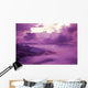 Purple Smoke Blurry Motion Kamoamoa Pahoehoe Wall Mural