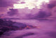 Purple Smoke Blurry Motion Kamoamoa Pahoehoe Wall Mural