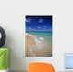 Hawaii, Oahu, Lanikai Beach Shoreline With Beautiful Turquoise Ocean Wall Mural