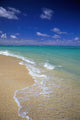 Hawaii, Oahu, Lanikai Beach Shoreline With Beautiful Turquoise Ocean Wall Mural