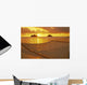 Mokulua Islands Distance Golden Light Wall Mural