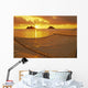 Mokulua Islands Distance Golden Light Wall Mural