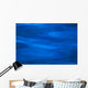 Calm Blue Ocean Surface, Texture With Different Shades Wall Mural