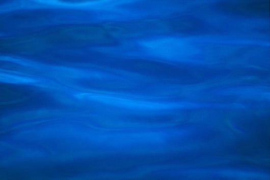Calm Blue Ocean Surface, Texture With Different Shades Wall Mural