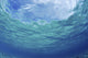Underwater Ocean Looking Upward To Surface, Blue Sky Reflection Wall Mural