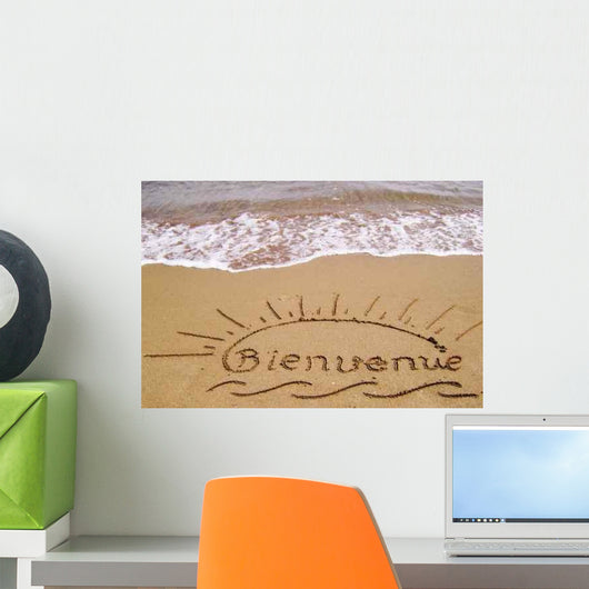 Welcome to Beach Wall Decal