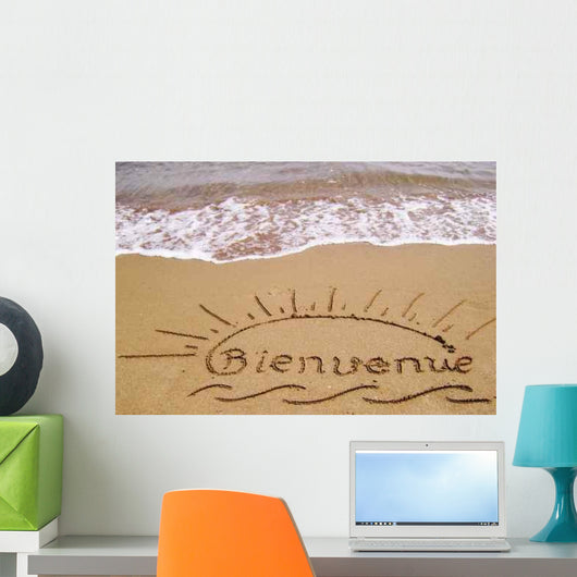 Welcome to Beach Wall Decal