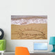 Welcome to Beach Wall Decal