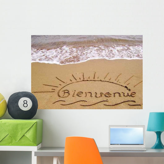 Welcome to Beach Wall Decal
